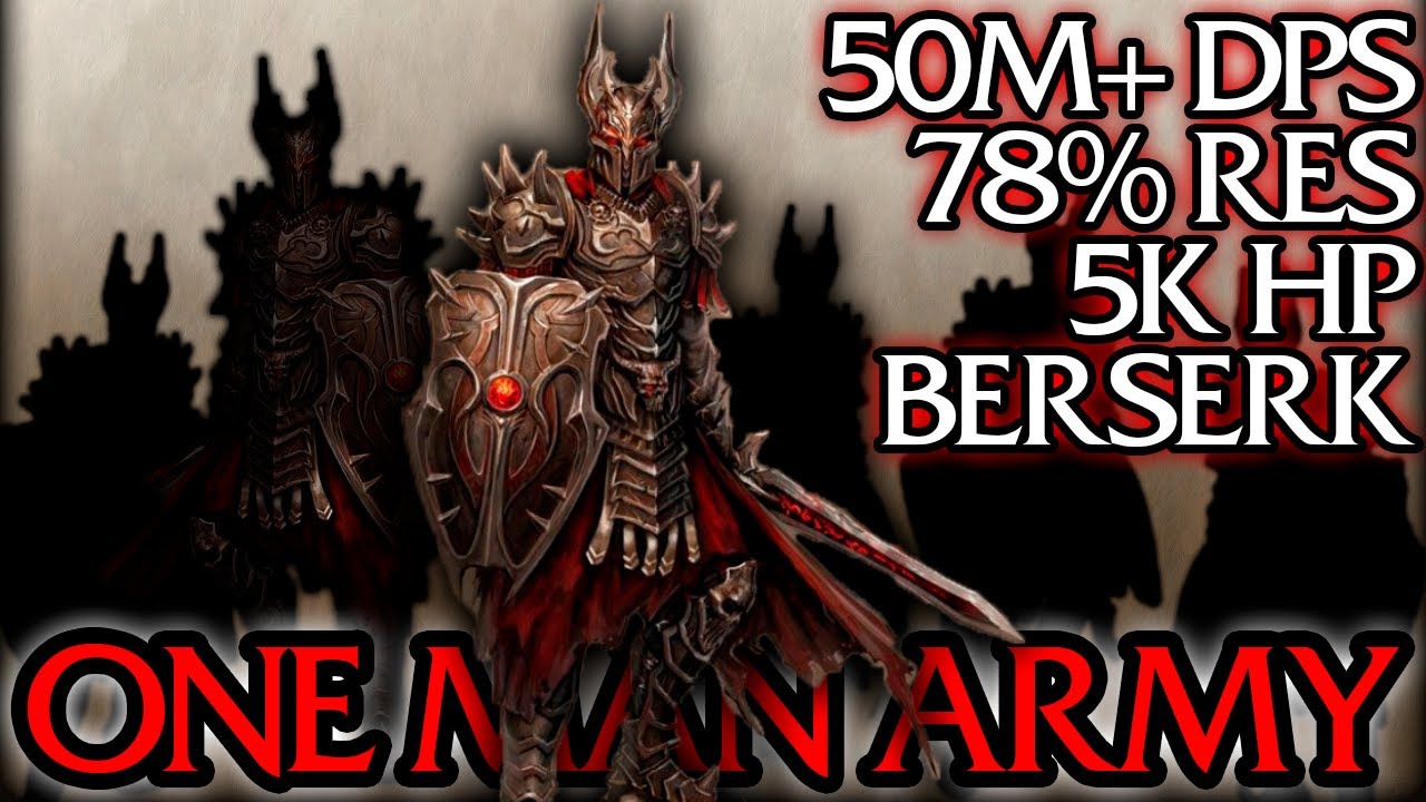 [3.14] One Man Army | General's Cry Build! 50M+ DPS, Berserk Casi permanente! ANIQUILA a los Jefes!