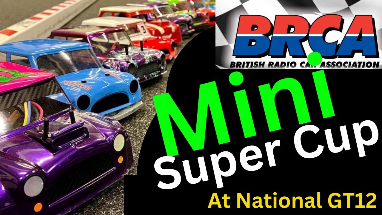 1/12th Scale Mini Supercup : Intense Battles at TRRAC Club GT12 Nationals!