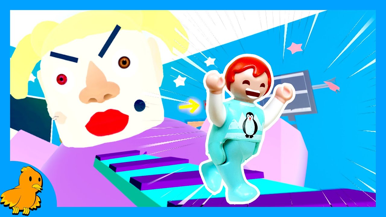 Emma allein in der KITA!😲 Wird sie entkommen?!🤪 Obby | Playmobil Familie Vogel (Roblox)