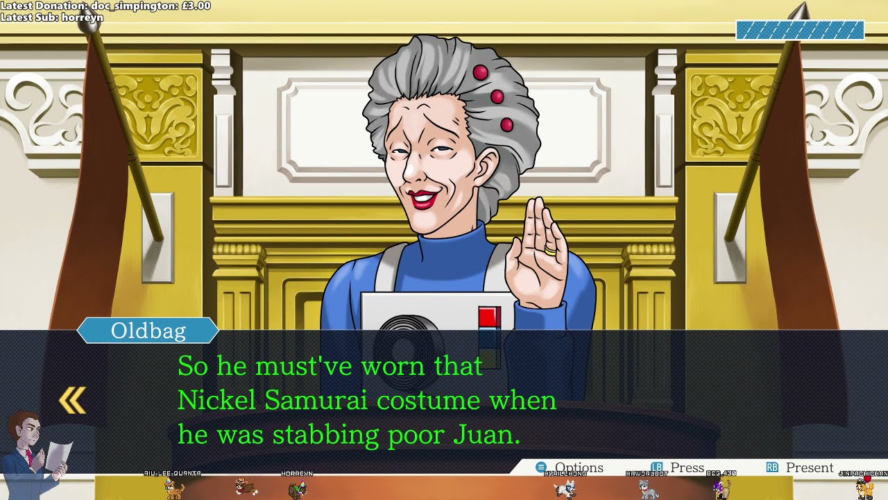 Not My Finest Moment... (Ace Attorney Stream Clip)