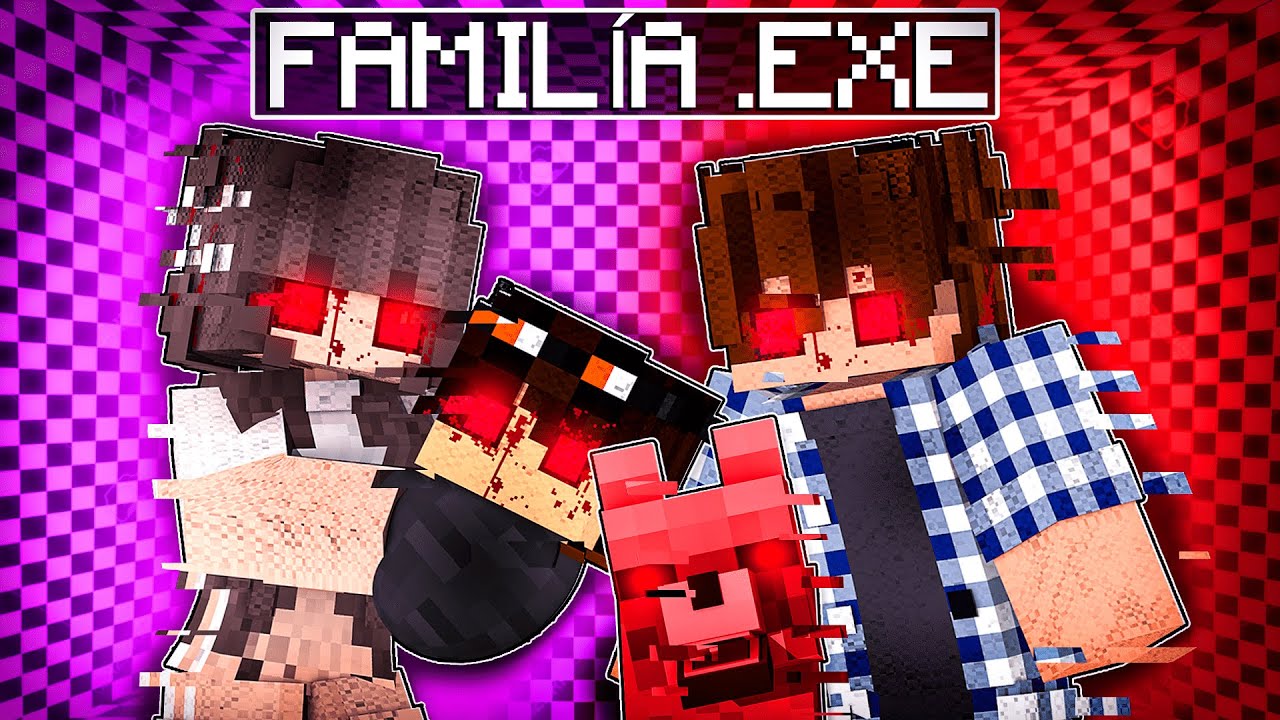 STHAN foi ADOTADO pela FAMÍLIA .EXE no Minecraft!