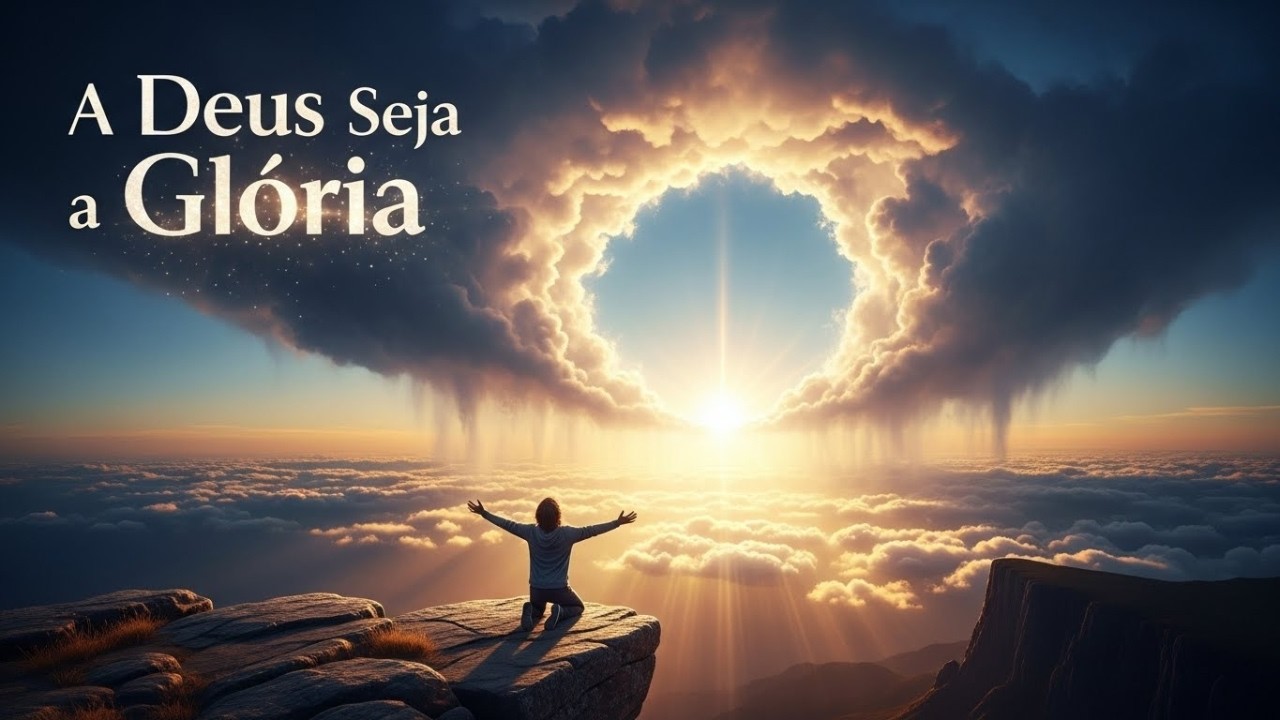 A Deus Seja a Glória -  Louvor de Adoração - Hino Clássico