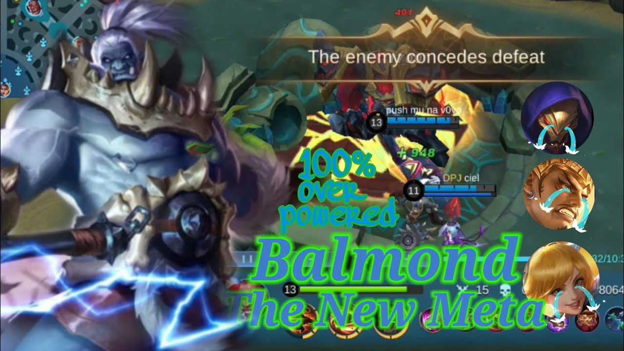 Balmond 100% overpowered This Monster fighter make the enemy concede, best build 2021