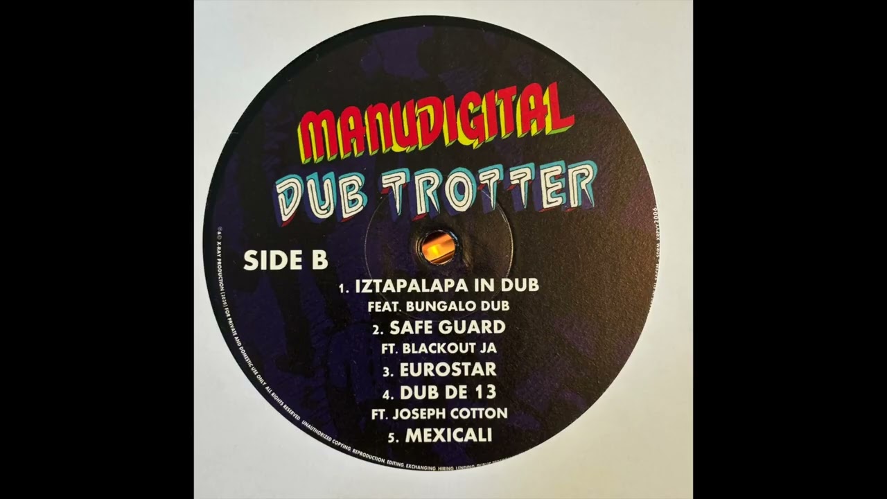 Iztapalapa In Dub - Manudigital - Dub Trotter - X-Ray Production XRPVY2006