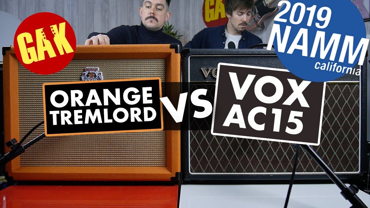 NAMM 2019 | Orange Tremlord 30  // VS //  Vox AC15!