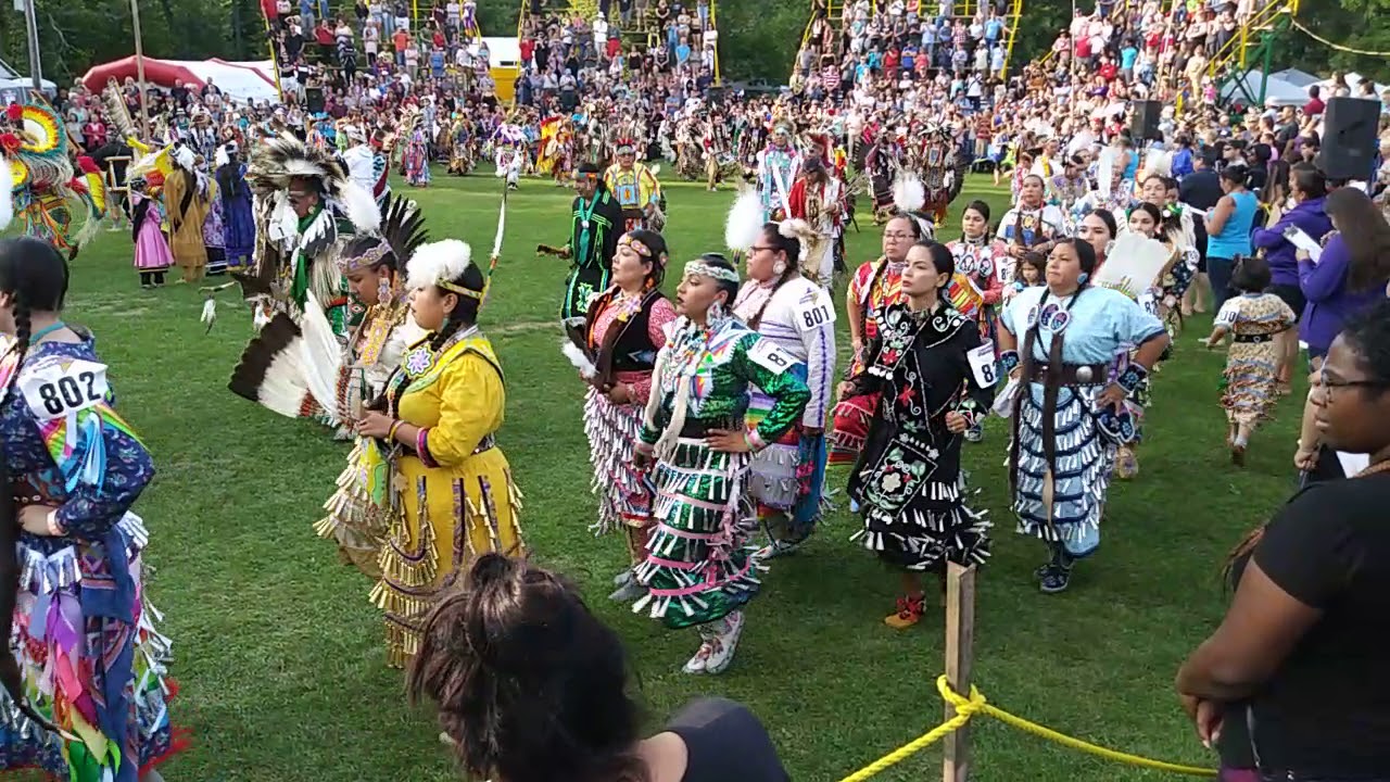 Grand Entry - Grand River Pow Wow 2018
