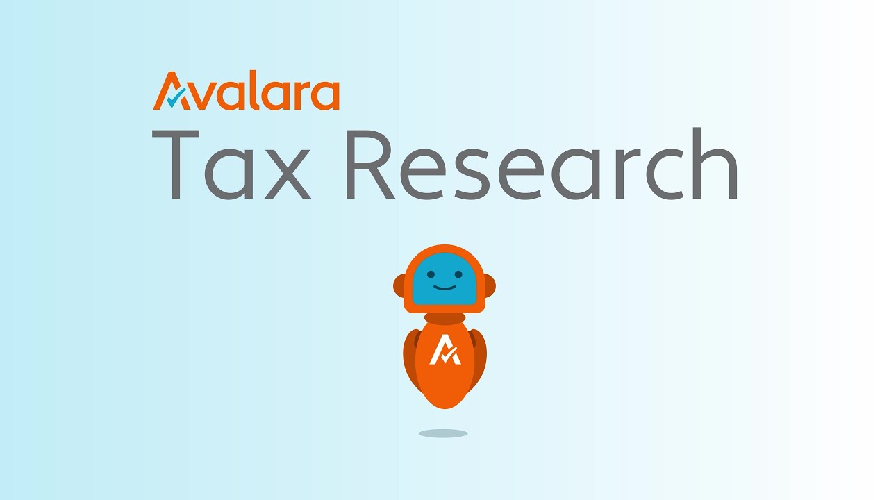 Avalara Avi for Tax Research