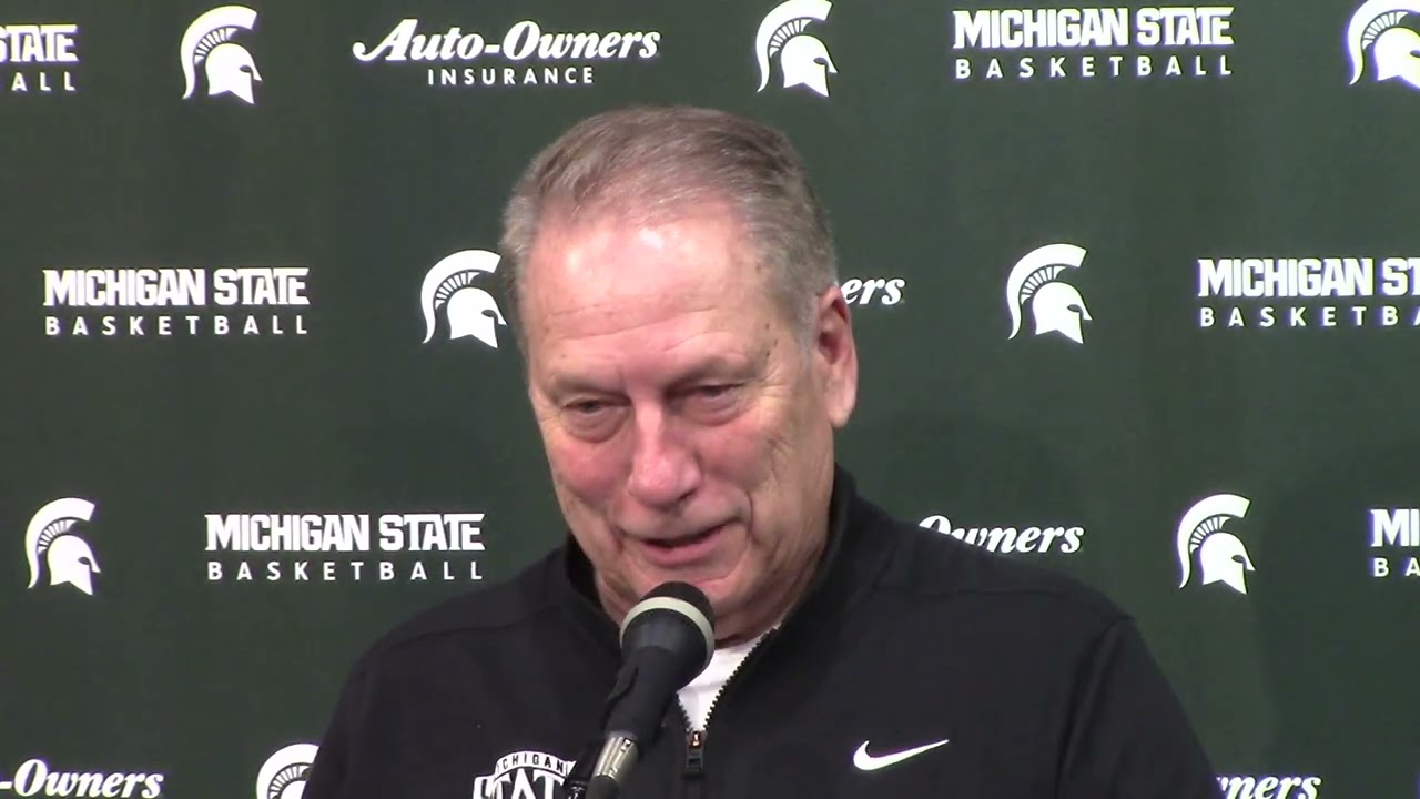 Michigan State coach Tom Izzo on 82-59 win over UCLA at home
