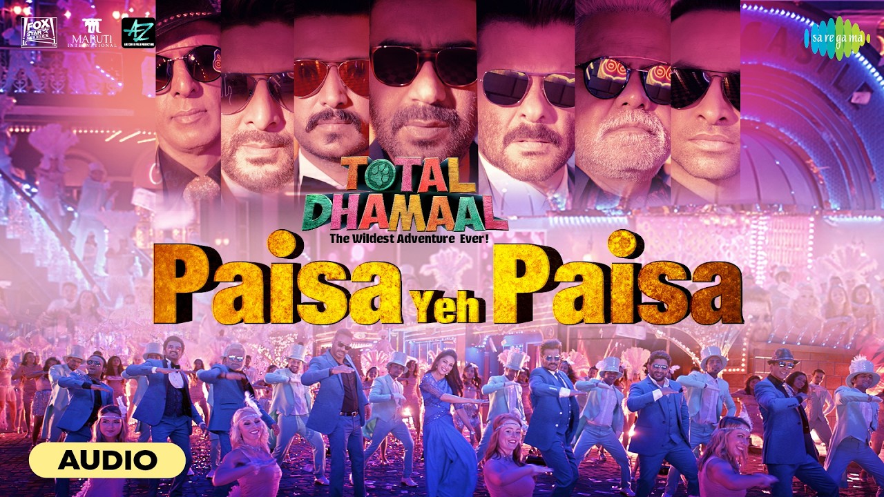 Paisa Yeh Paisa - Audio | Total Dhamaal | Ajay Devgn, Madhuri Dixit, Anil Kapoor, Riteish Deshmukh
