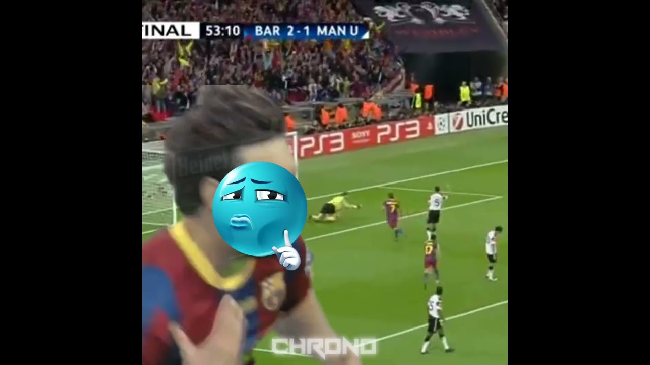 Lionel Messi Goal VS Manchester United 2011 #goat #messi #uclfinal