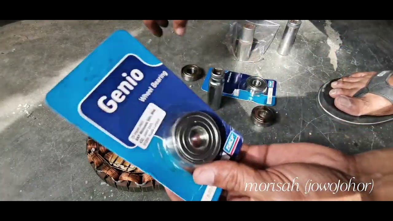 Baiki Kipas Siling (tukar bearing kipas)