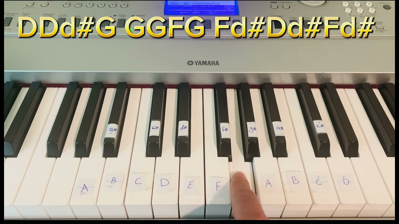 Jawani ham bahar bod piano tutorial آموزش آهنگ جوانی هم بهار بود بگذشت