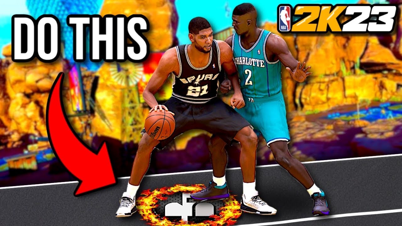 The SECRET to Post Scoring on NBA 2K23