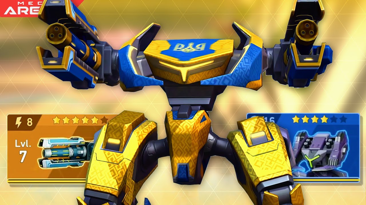 Stalker + Overdriver 8 ⚡| High Damage Hunter! | Mech Arena