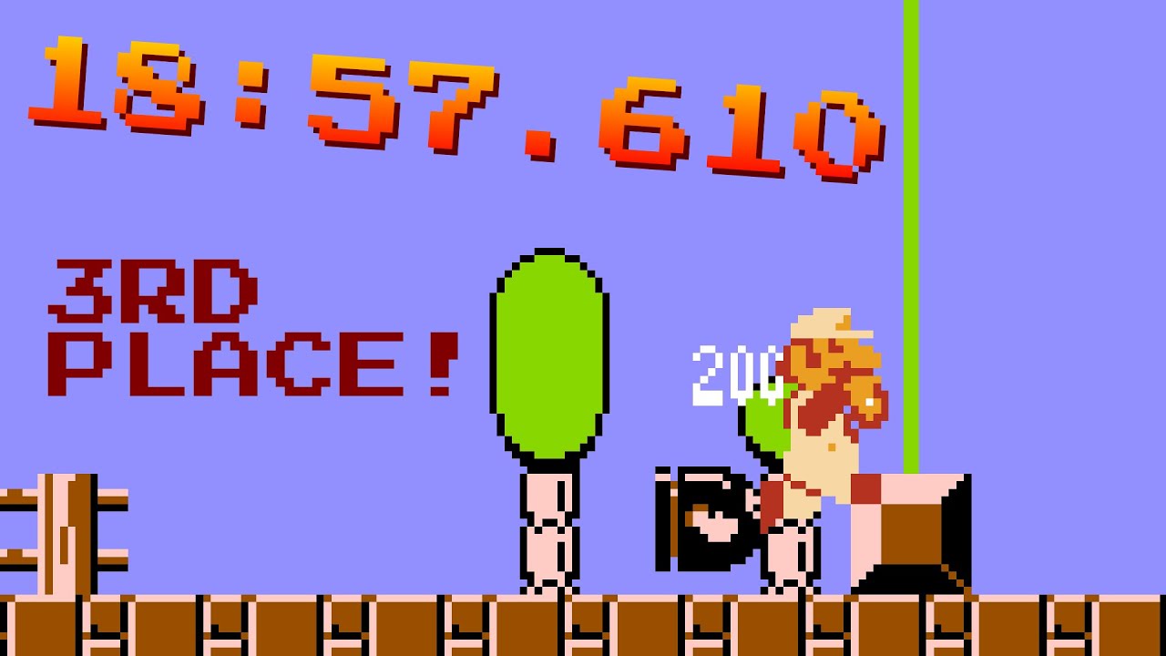 [PB] Super Mario Bros. Warpless Speedrun in 18:57.610