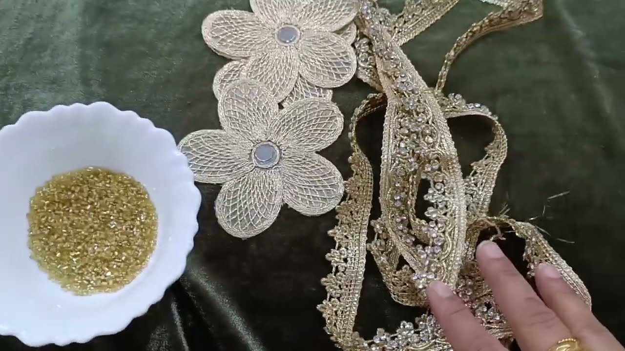 Embroidery work for beginners in easy and simple ways 