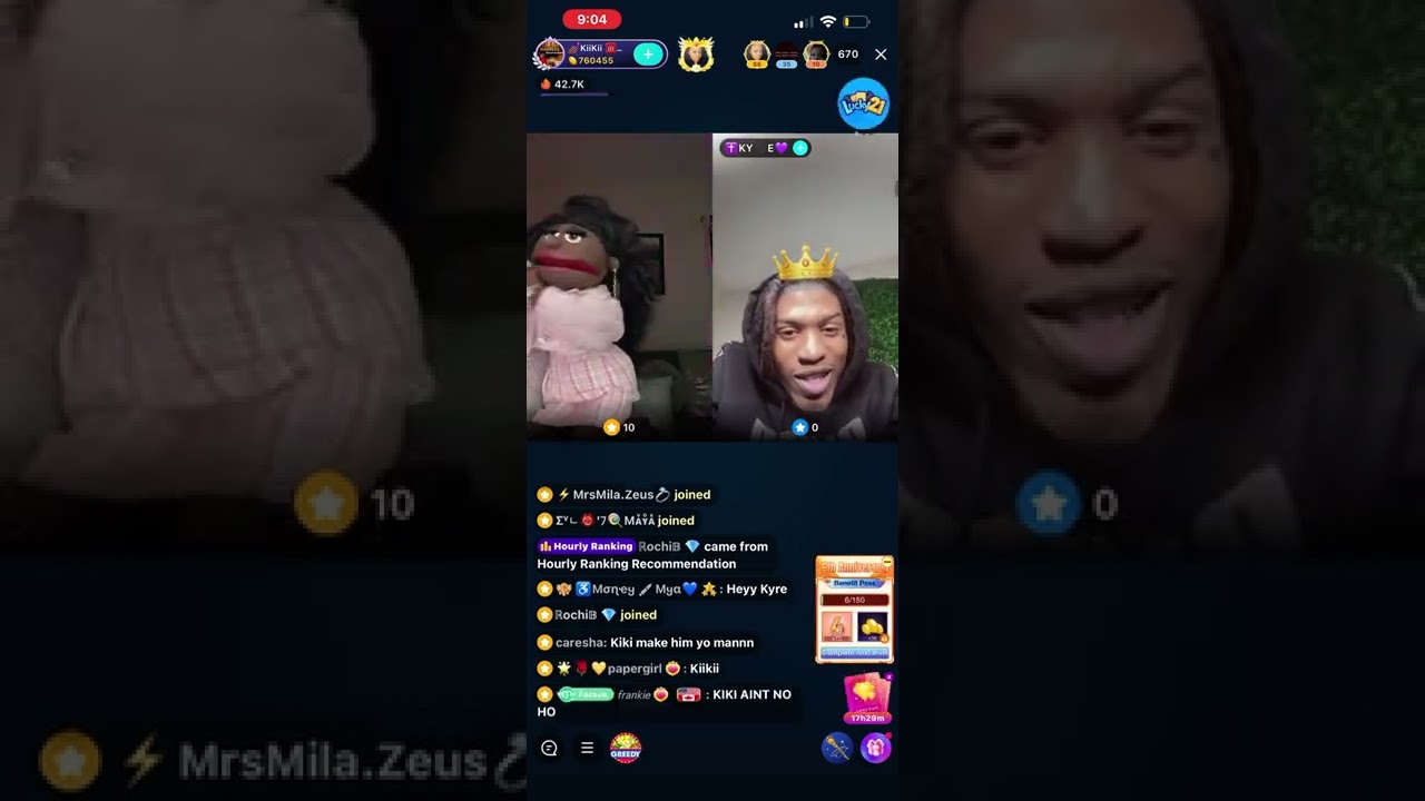 BIGO Kiikii reads down