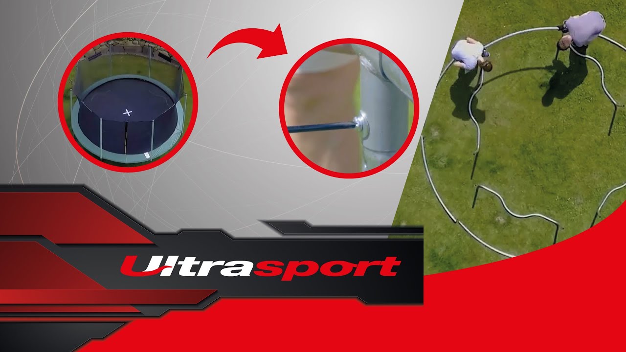 Ultrasport Jumper garden trampoline | Construction video  | Aufbauvideo 🔨