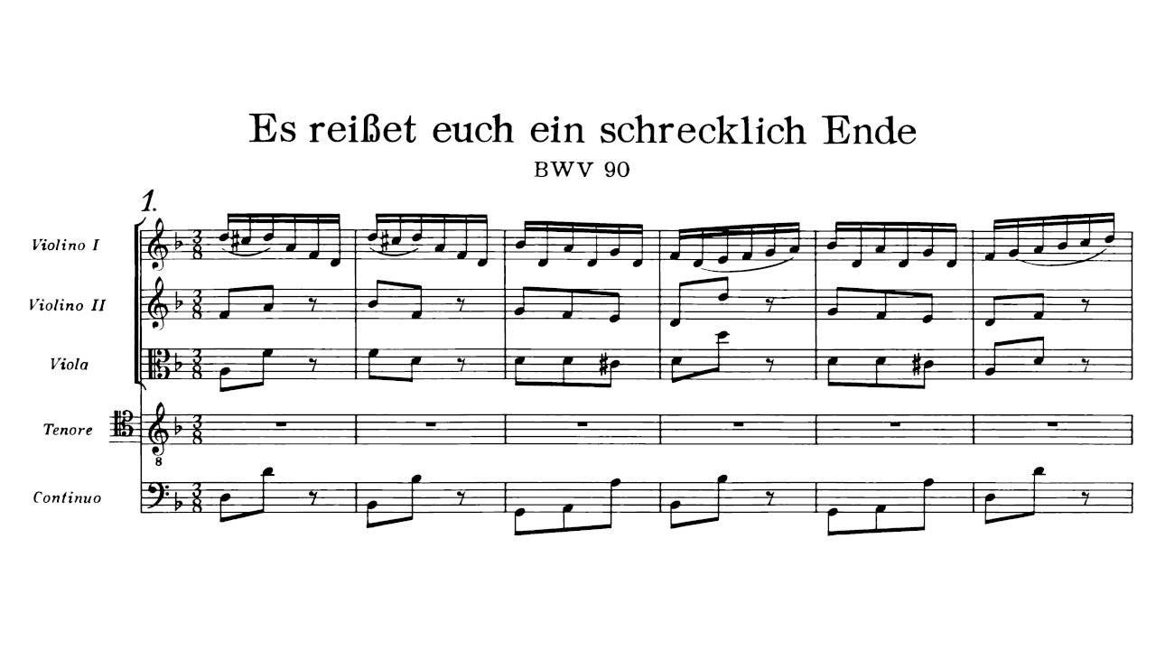 J.S. Bach - BWV 90 