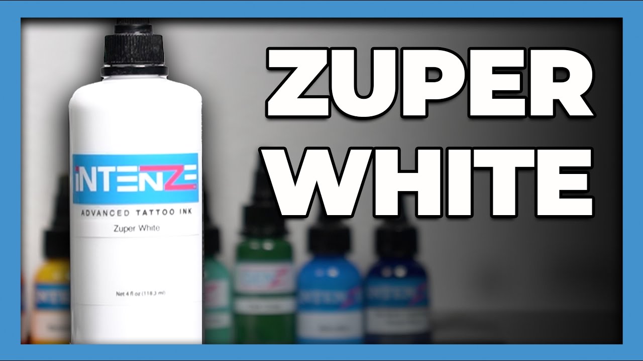 Intenze Tattoo Color Series | Zuper White