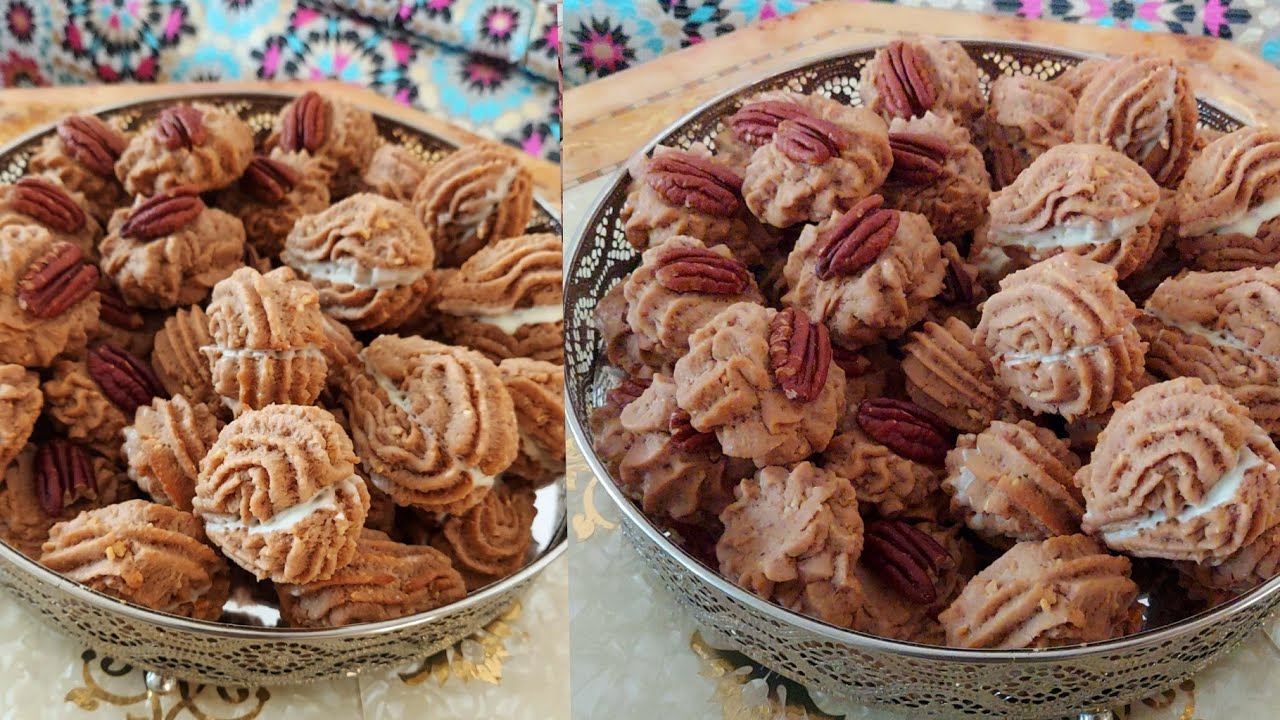 جبت لكم حلوة بمكونات بسيطية حلوة الكاوكاو  والزنجلان خطيرة في المذاق. تقديم #نادية_الفاسية