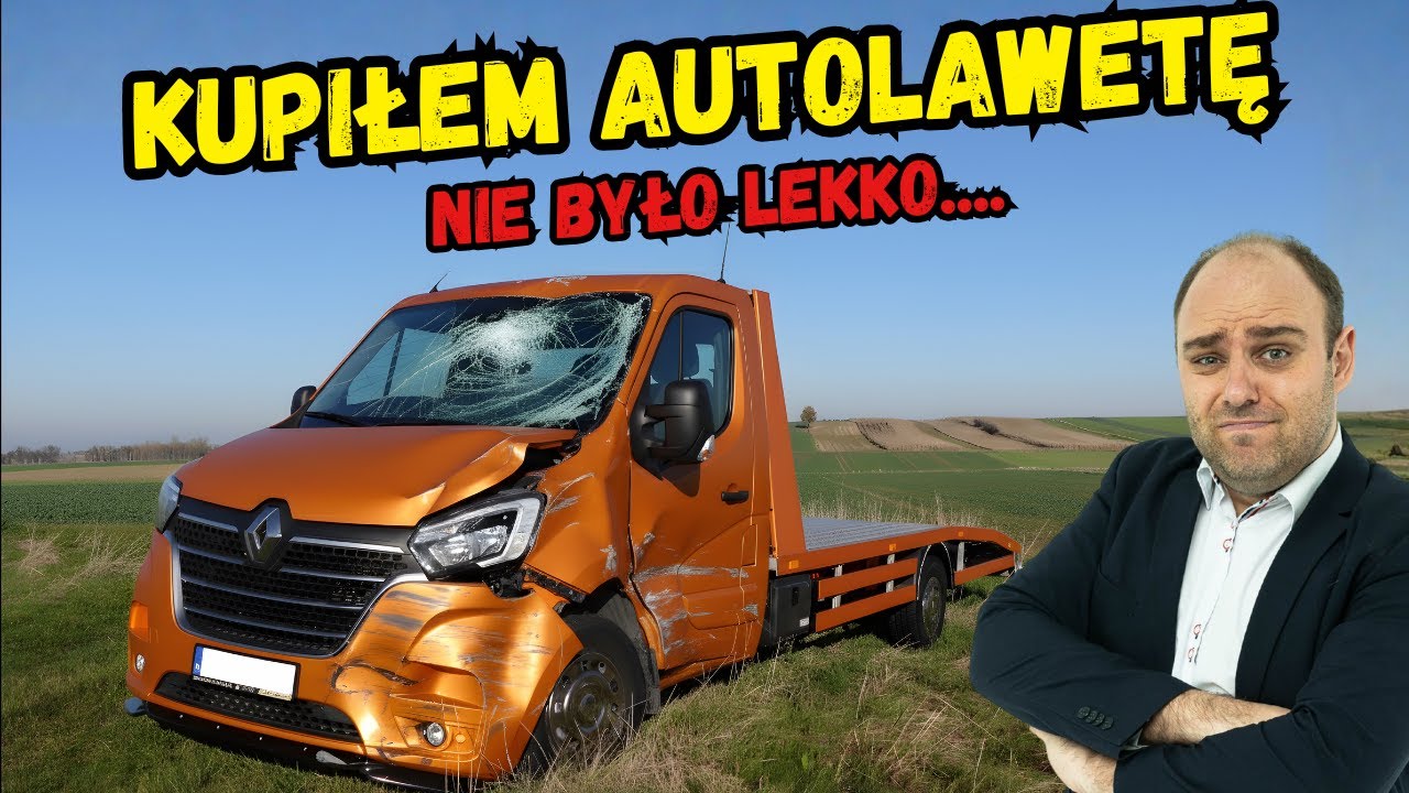 Kupiłem autolawetę - historia tego zakupu jest zaskakująca