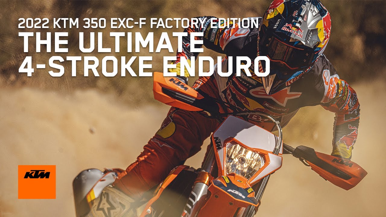 2022 KTM 350 EXC-F FACTORY EDITION - The ultimate 4-stroke enduro | KTM
