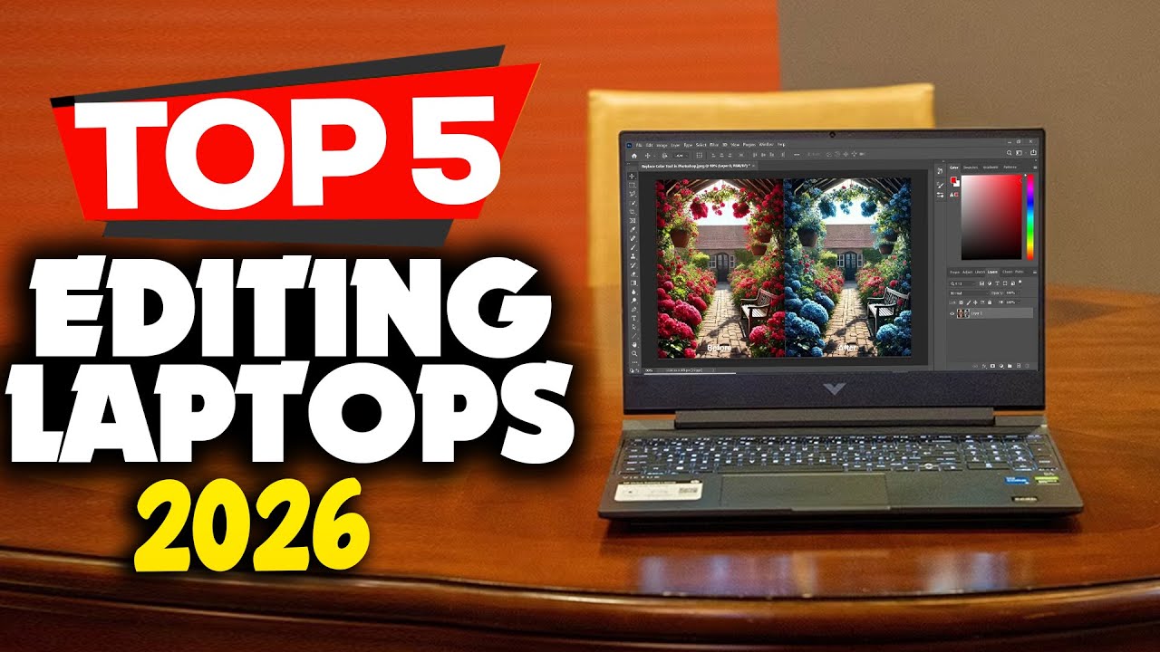 Top 5 Best Laptops for Photo Editing in 2026 | You Should Watch Before Buying