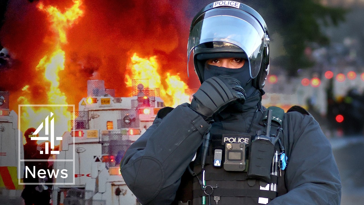 Belfast: police warn of 'robust' response after more riots