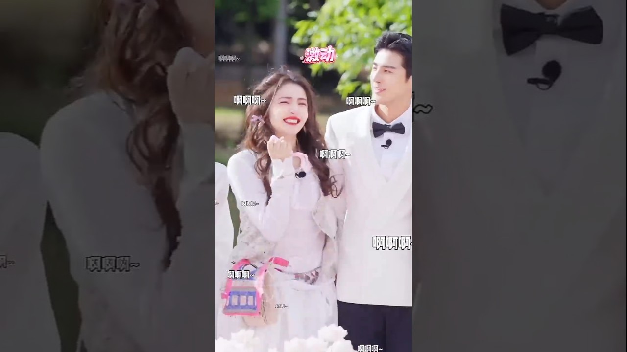 Jiang chao & madina at Huang Zitao and Xu Yiyang proposal ♡ #jiangchao #madinamemet #shorts