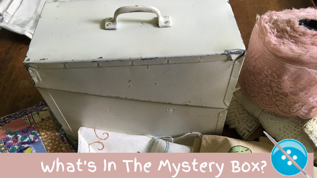 What's in the Mystery Box?  A Flea Market Haul.