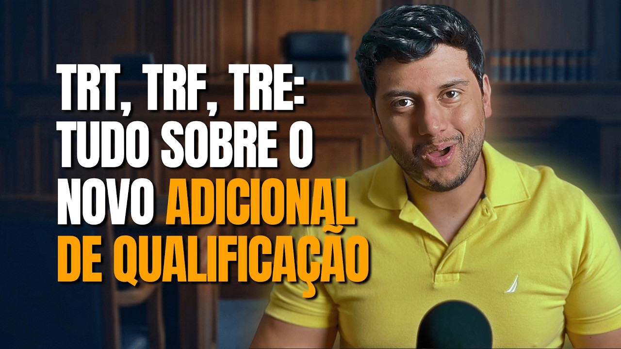 ADICIONAL DE QUALIFICAÇÃO DO JUDICIÁRIO FEDERAL EM 2026 AUMENTOU!!