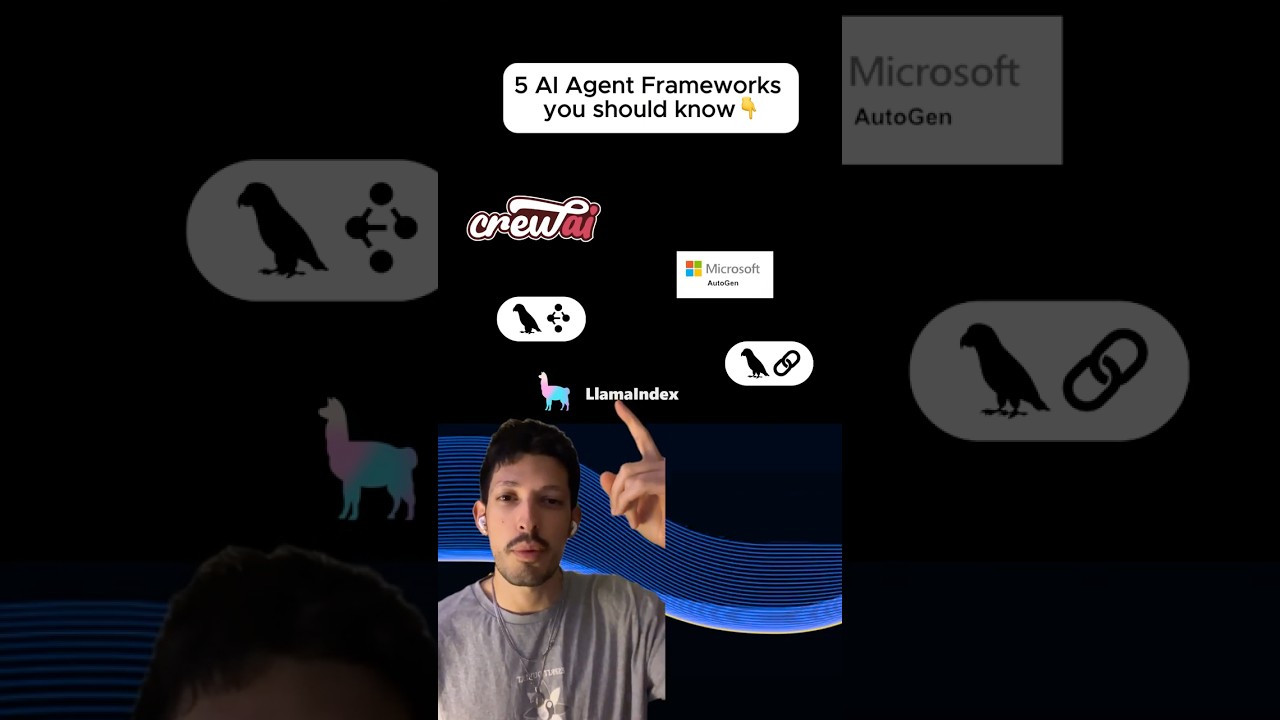 5 AI Agent Frameworks you should know Pt.1