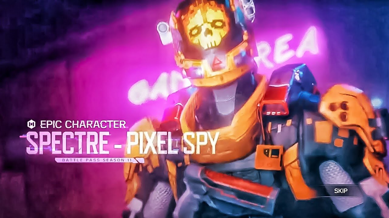 COD Mobile: ANNIVERSARY BATTLE PASS S11, SPECTRE - PIXEL SPY VOICE LINES IN *ALCATRAZ,* QQ9 NEON..