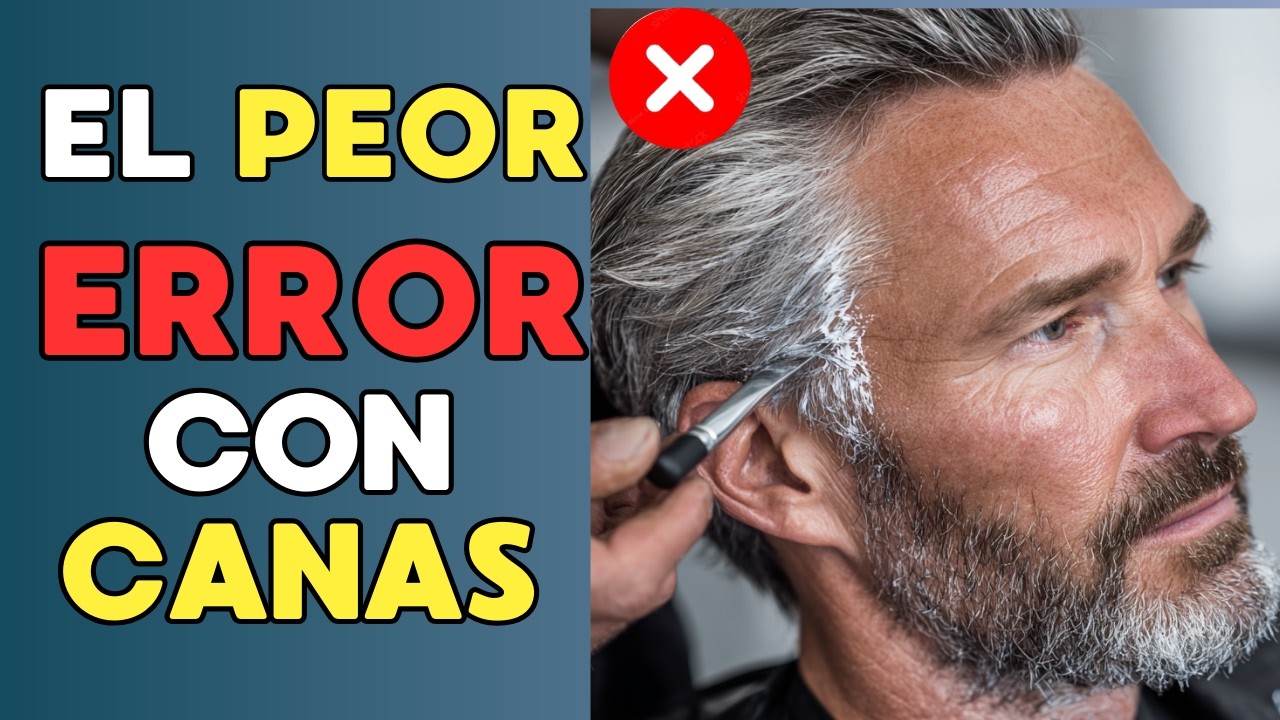 El Error Mortal Que Cometen los Hombres con Canas a los 40+