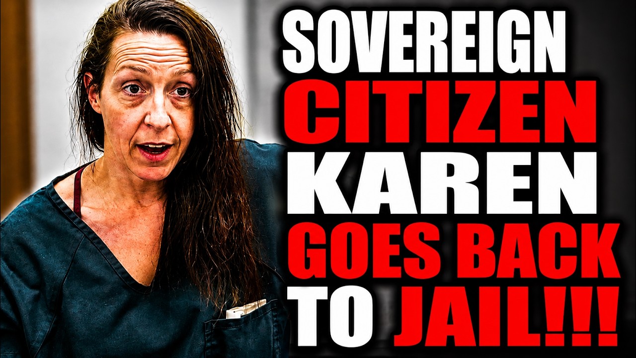Sovereign Citizen KAREN Gets LOCKED UP AGAIN&hellip; Another EPIC SovCit FAIL!