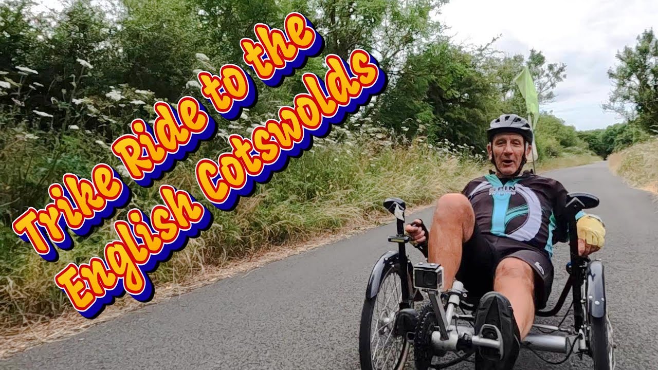 Recumbent Trike ride to the Cotswolds. Wiltshire Man