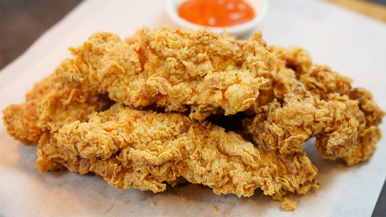 Рецепт хрустящей жареной курицы KFC дома! Успех с первого раза
