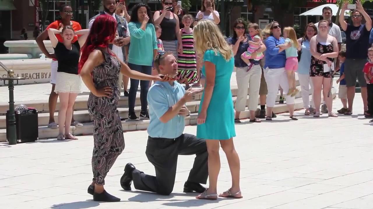 Scott's Flash Mob Proposal to Marjorie