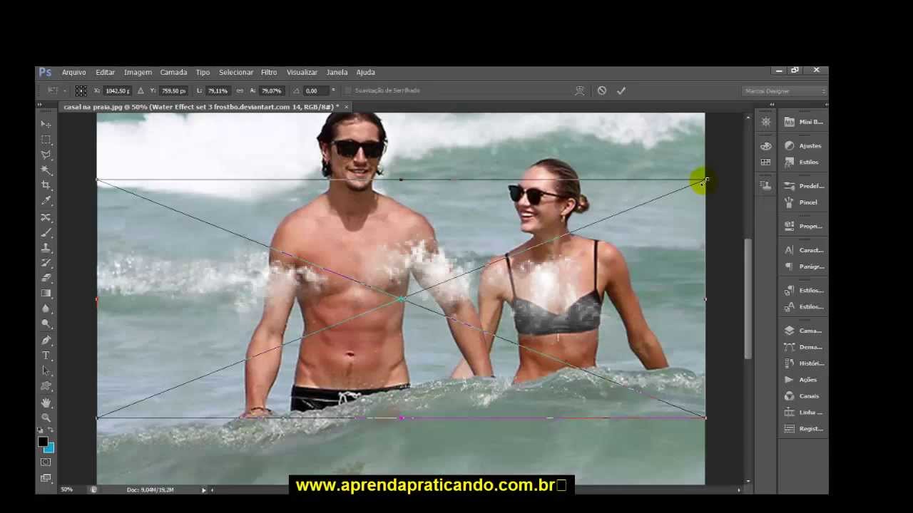 Video Aula - Como remover pessoas e objetos de fotos com Photoshop CS6 -  Aula 4 FULL HD