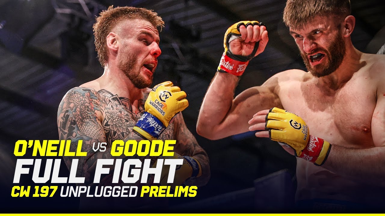 MUST WATCH FIGHT 🤯 | Jordan O'Neill  vs. Mitchell Goode | CW 197 Unplugged Full Fight