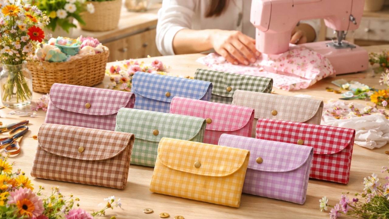 Sew This Elegant Long Wallet in Just 20 Minutes 💟 Easy Sewing for Beginners 💟