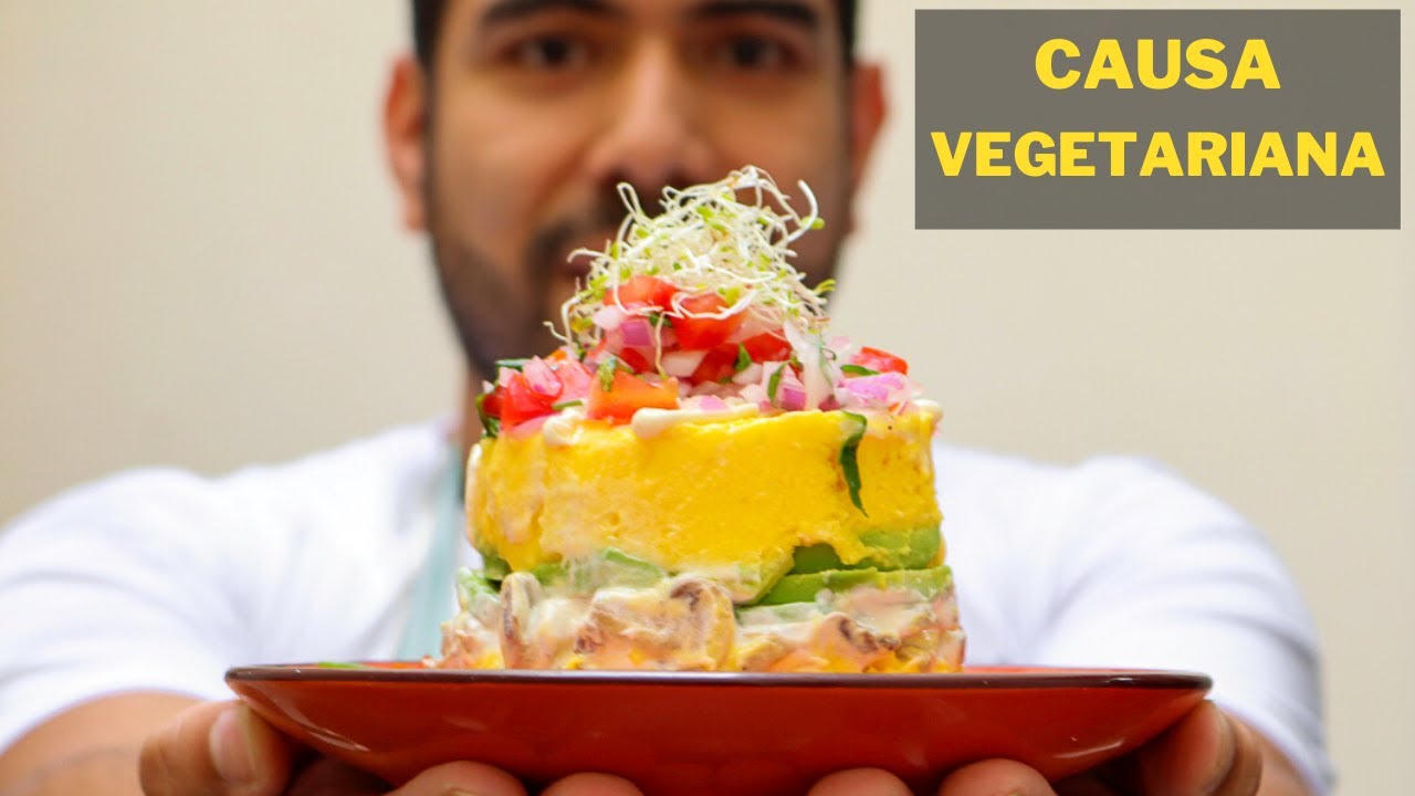 Como preparar la mejor causa limeña vegetariana! | Recetas Plant based