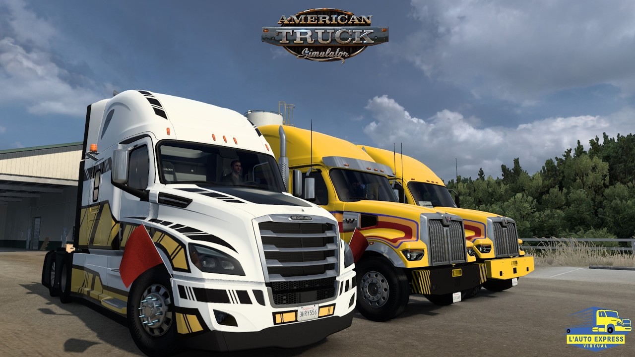 Comboio American Truck Simulator com Amigos - 05/03/2026
