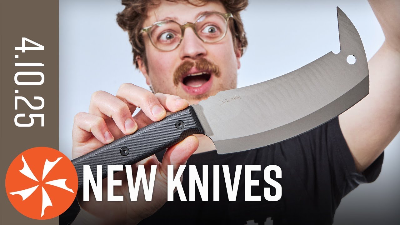 When Fixed Blades Go Big - New Knives April 10th, 2025 at KnifeCenter