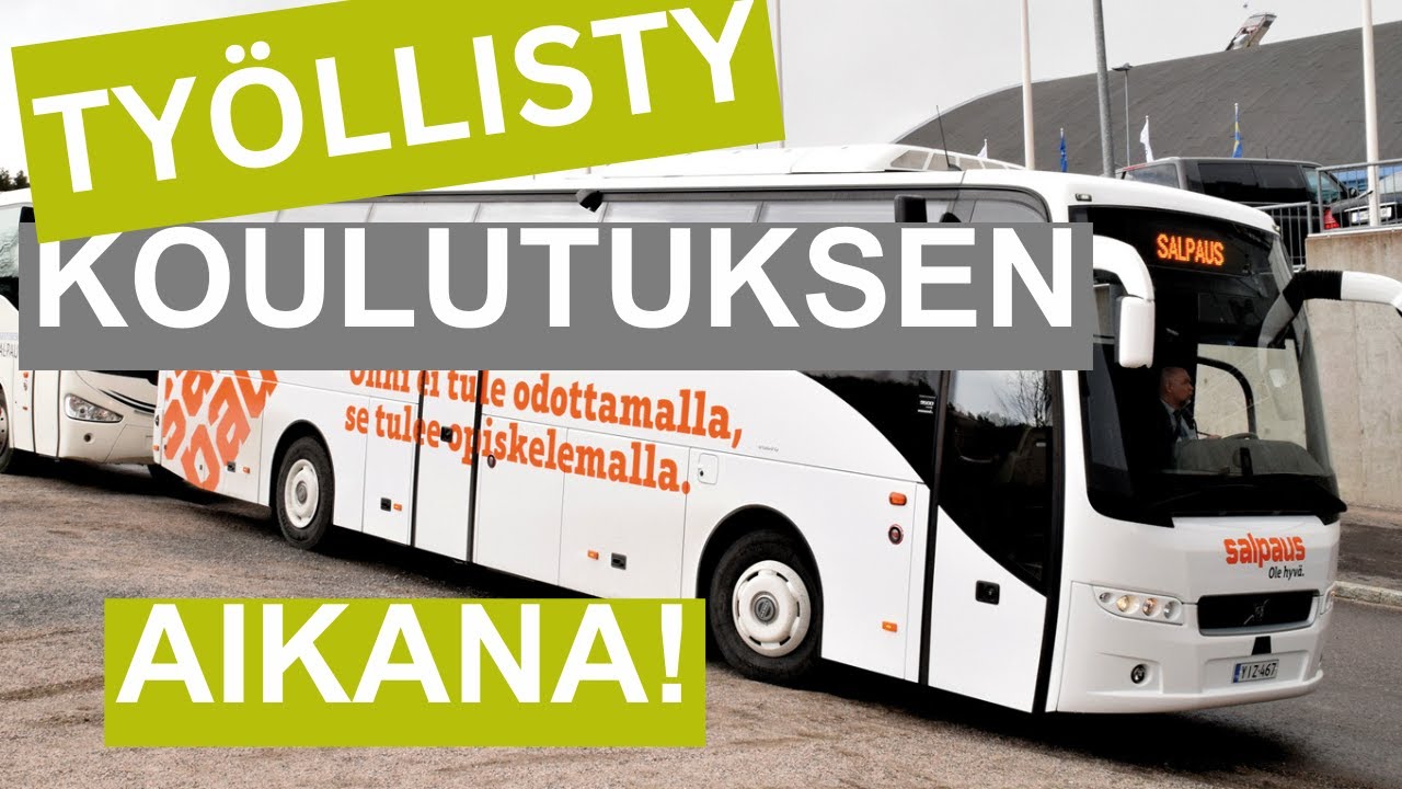 Nopeasti töihin linja-autonkuljettajaksi koulutuksen kautta!