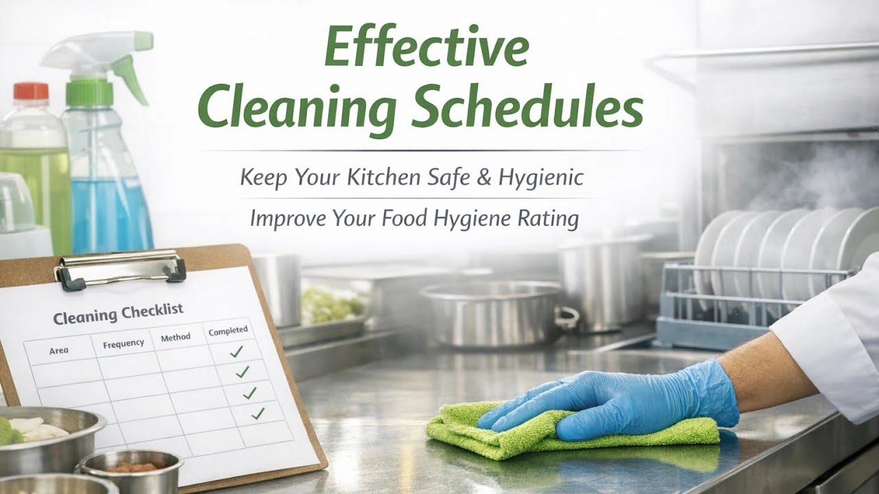 Food safety training for managers: Cleaning systems that work #FoodSafety #HACCP
