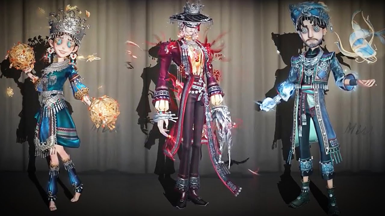 Identity V | Chinese New Year New Skin Gameplay Preview Is Here!!! They Are All So Worth Getting! 