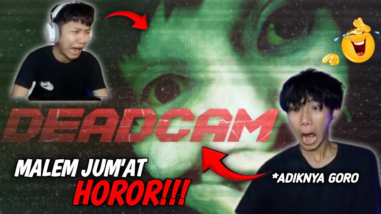 KETIKA GORO DAN ADIK NYA BERMAIN GAME HOROR‼️ JUMSCARE DEPAN MUKA😂 - DEADCAM