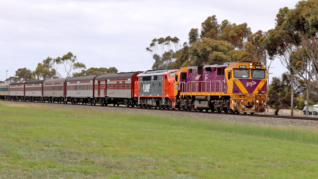 40 YEAR OLD DIESEL PASSENGER LOCOS on the Freight Only Geelong Line